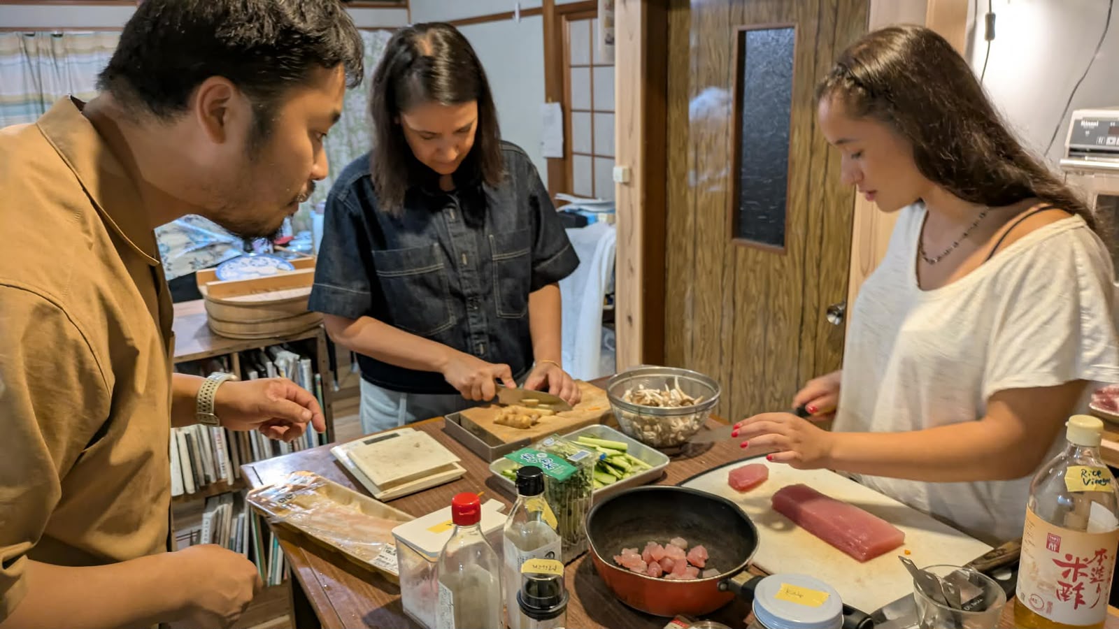 Cooking class at Your Kumano Kitchen
